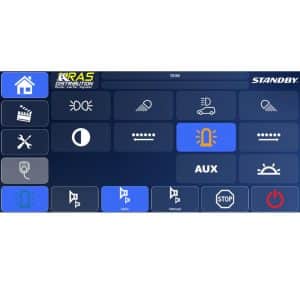 Alternative view of Interface de commande UniScreen intégrée à l'écran tactile d'origine